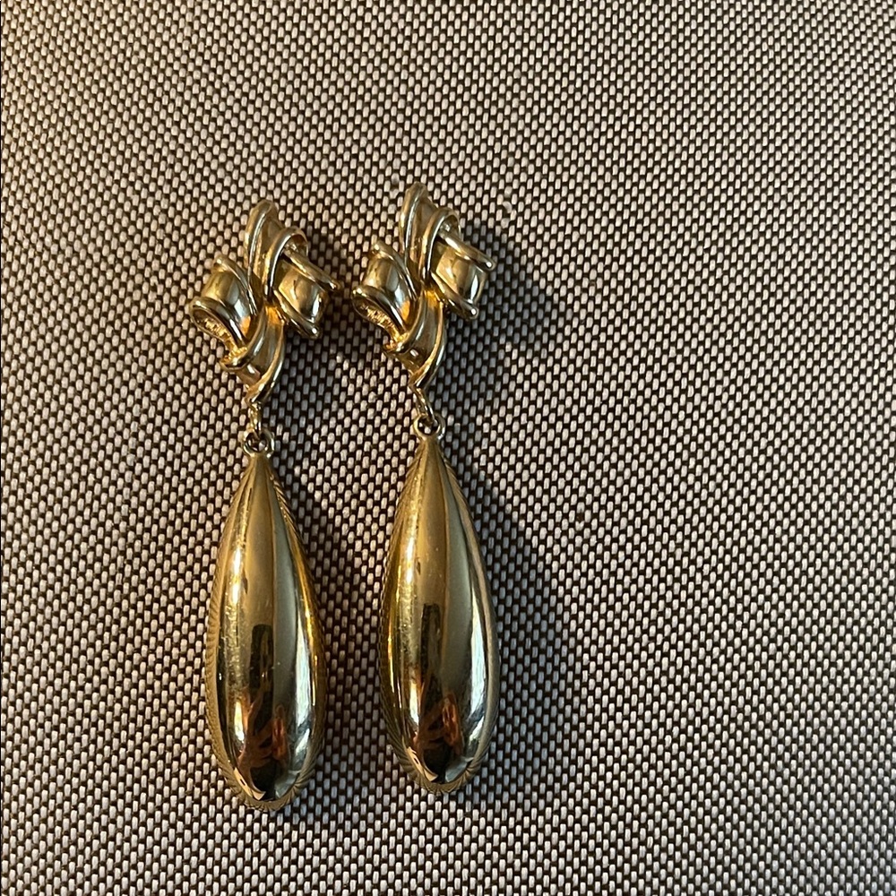 Givenchy Gold Drop Earrings
